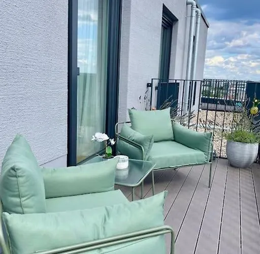 아파트 Rooftop Apartment,business Trip,fast Internet 쇼네펠드